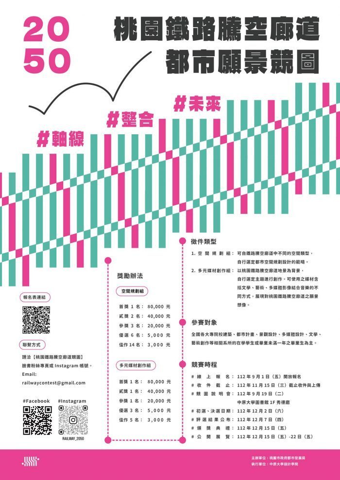 2050桃園鐵路騰空廊道都市願景競圖